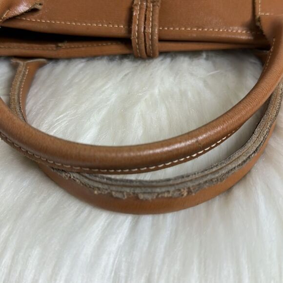 💯Authentic Long Champ Leather Tote Handbag🍀 - Picture 8 of 13